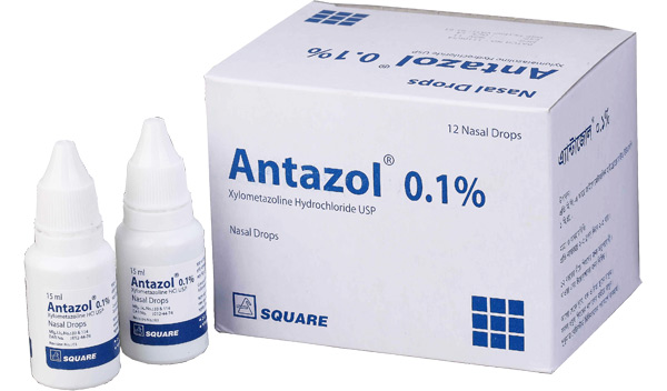 Antazol 0.1% 12 Nasal Drops