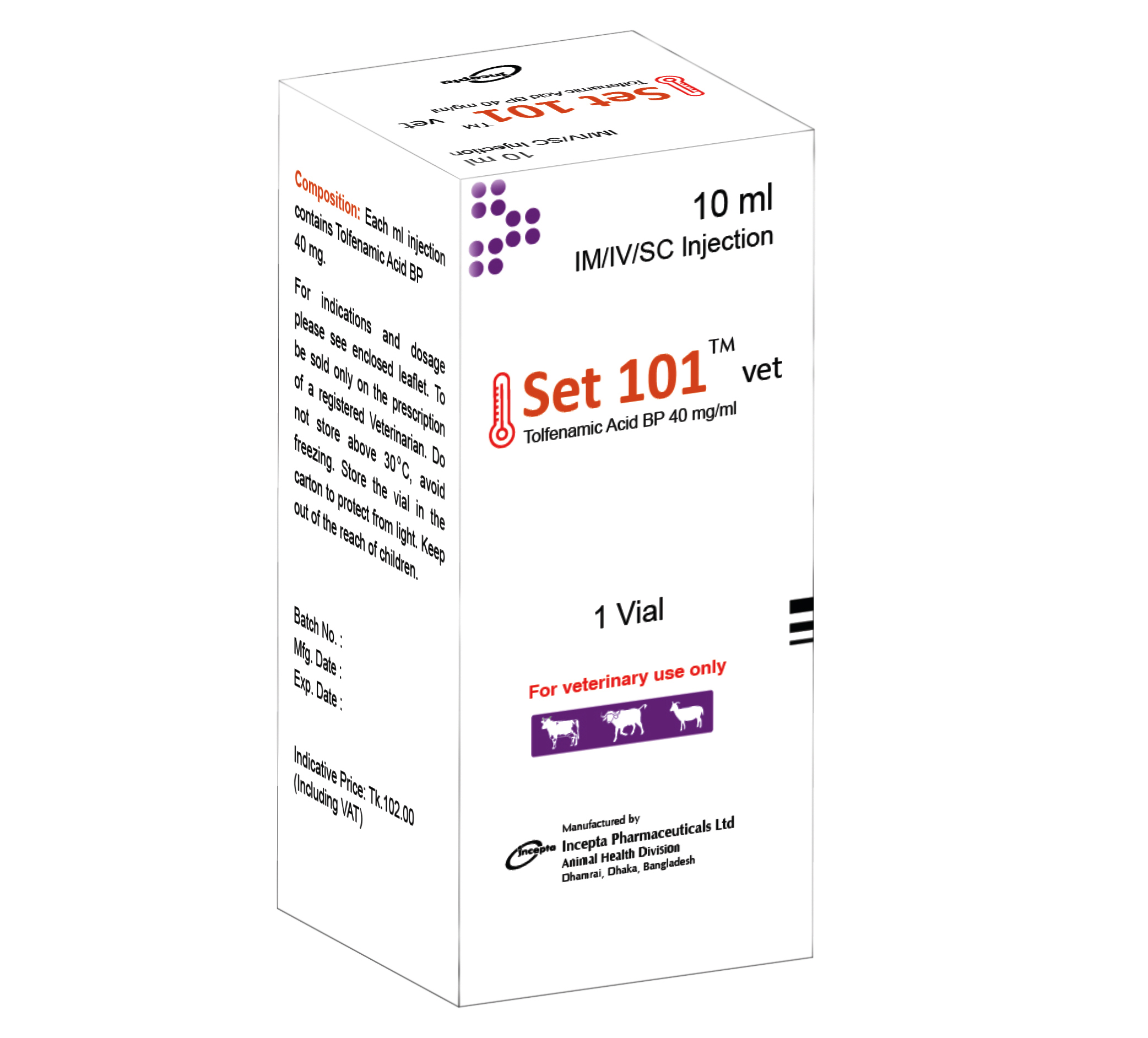 Set 101 Vet Injection