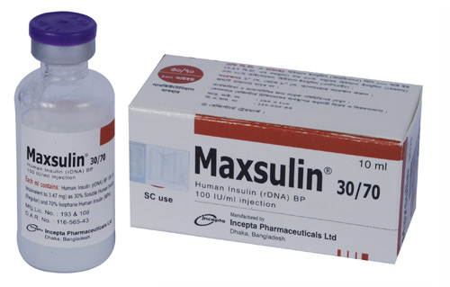 Maxsulin Sc Injection