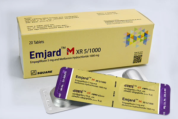 Emjard M Xr 5/1000 Mg
